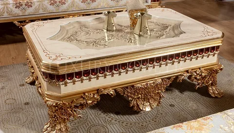 تصویر 3 از میز عسلی سلطنتی جدید +  با منبت کاری ظریف